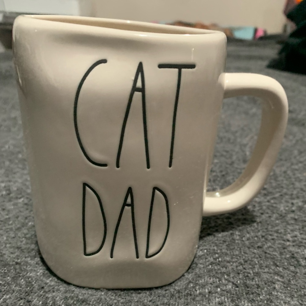 NWOT Rae Dunn Cat Dad mug